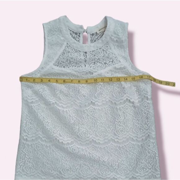 Monteau white lace blouse  - Picture 5 of 5